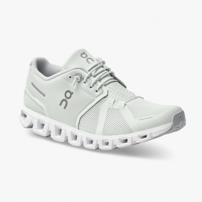 Ice/White On Running Cloud 5 Women's Running Shoes | DP2609548