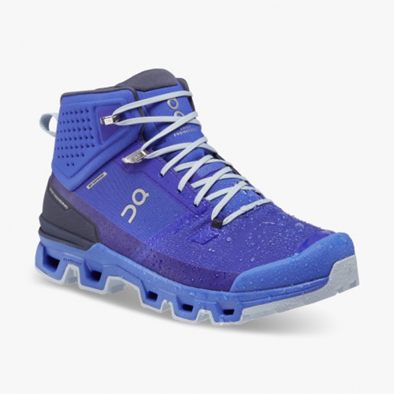 Indigo/Cobalt On Running Cloudrock 2 Waterproof Men's Hiking Boots | WP0529718