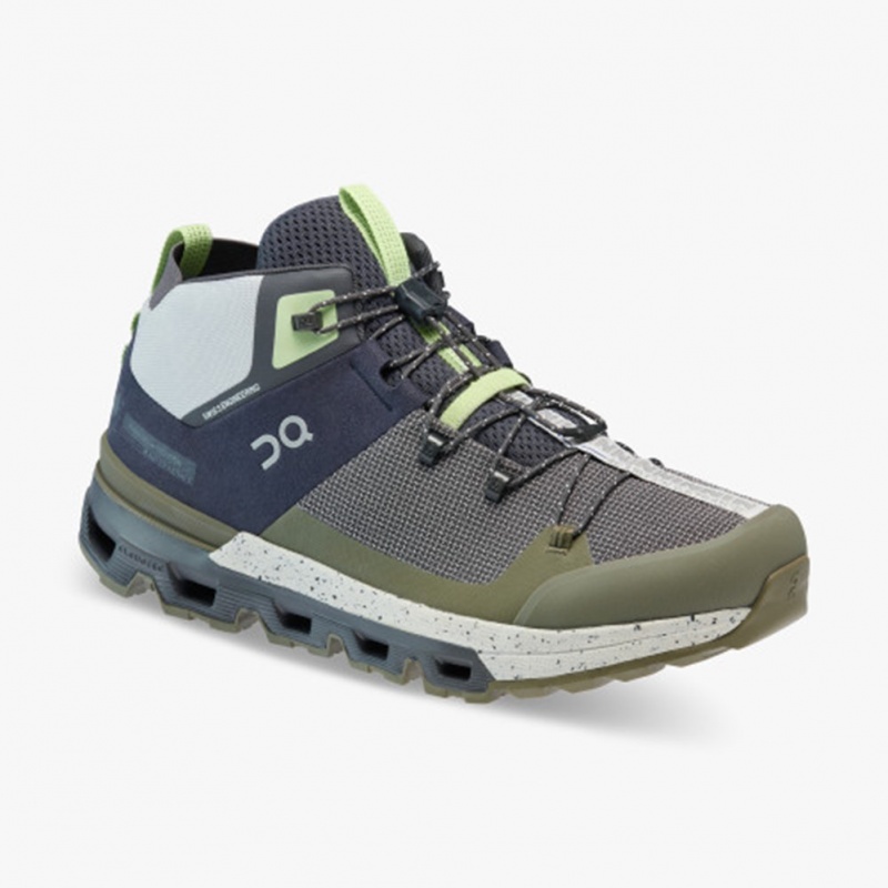 Ink/Frost On Running Cloudtrax Men's Hiking Boots | JQ8052137