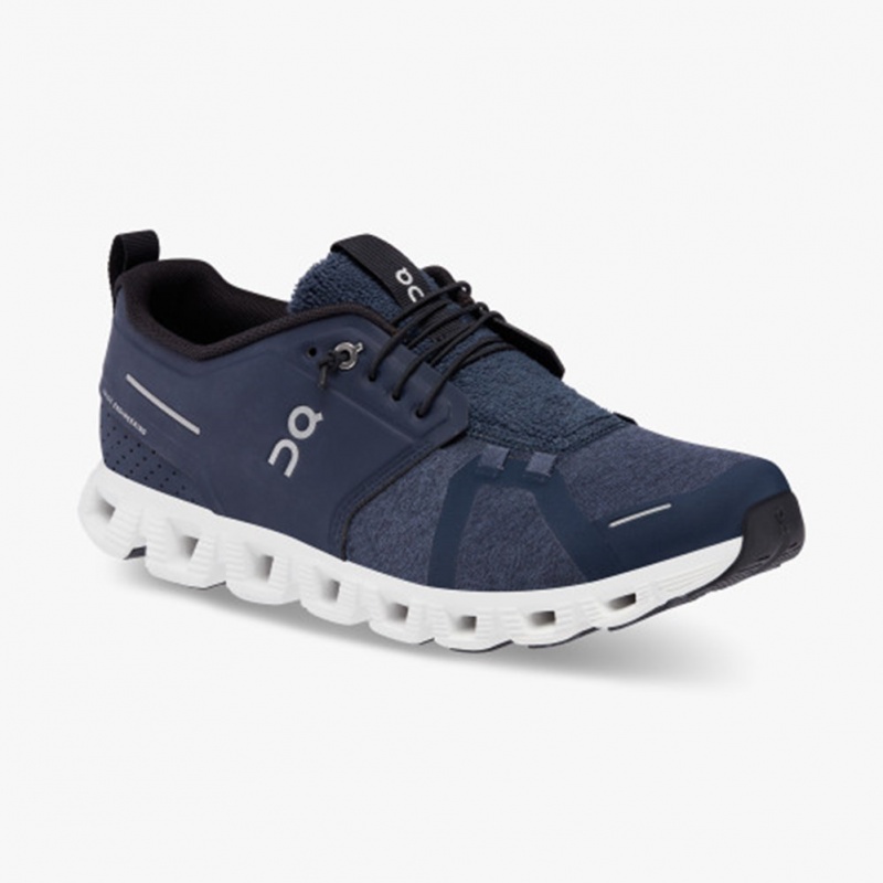 Ink/Navy On Running Cloud 5 Terry Men's Running Shoes | UE1520368