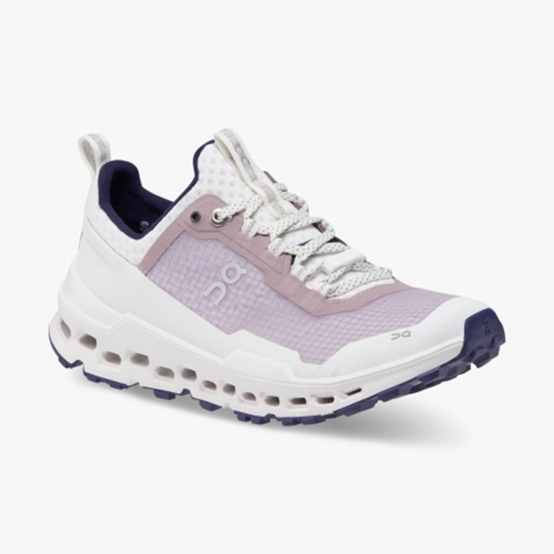 Lily/White On Running Cloudultra Fluorite Women's Trail Running Shoes | CY0312695