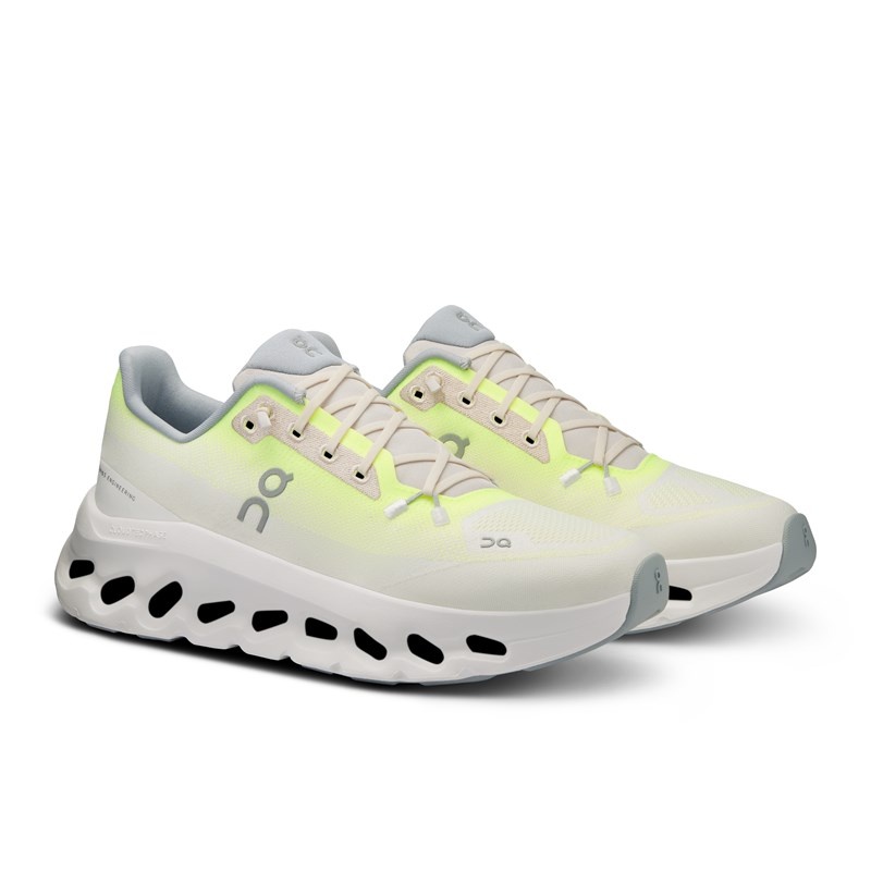 Lime/Ivory On Running Cloudtilt Men's Sneakers | WB4325698