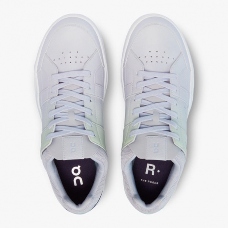 Limelight/Flint On Running THE ROGER Clubhouse Opal Men's Sneakers | YV1802653