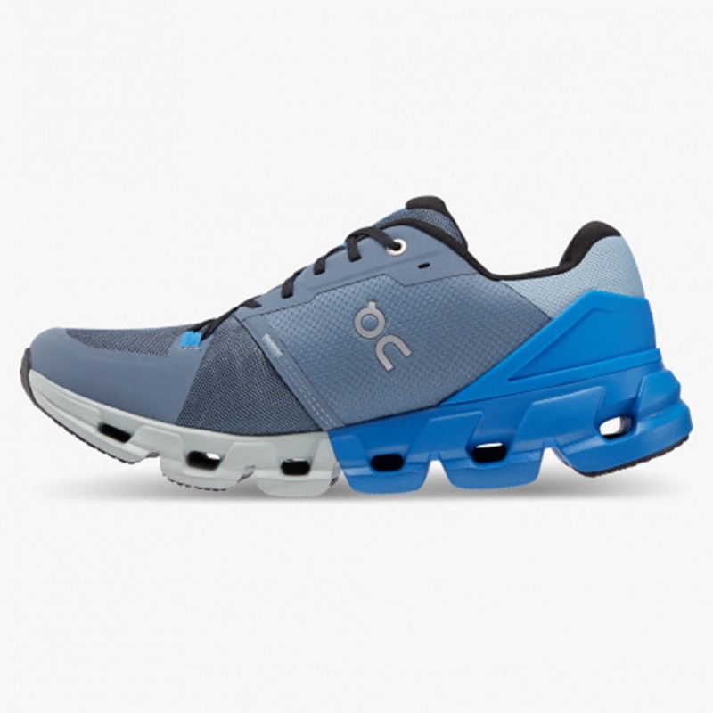 Metal/Lapis On Running Cloudflyer 4 Men's Running Shoes | AR8642713