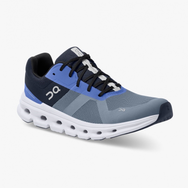 Metal/Midnight On Running Cloudrunner Men's Running Shoes | JC5896741