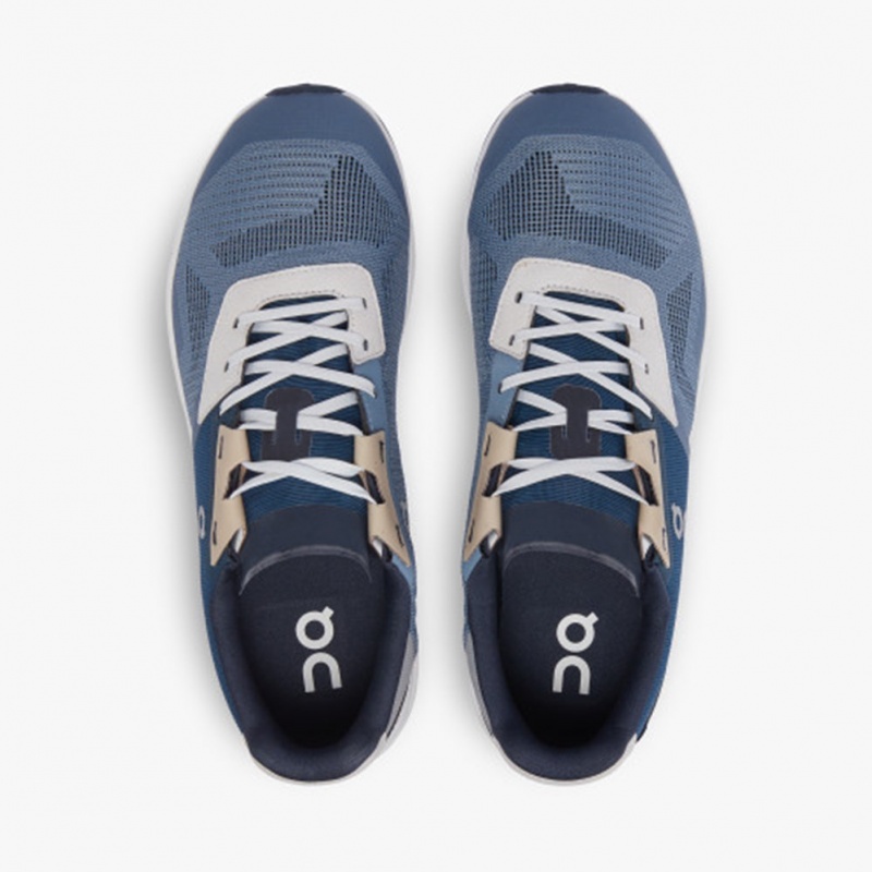 Metal/Navy On Running Cloudrift Men's Running Shoes | PV5802471