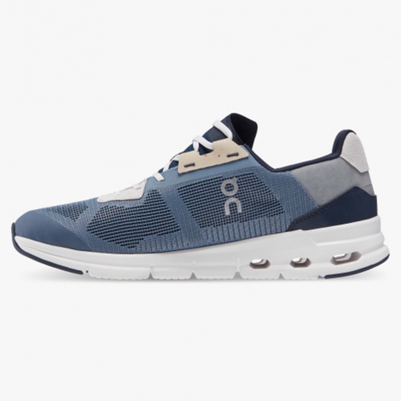 Metal/Navy On Running Cloudrift Men's Running Shoes | PV5802471