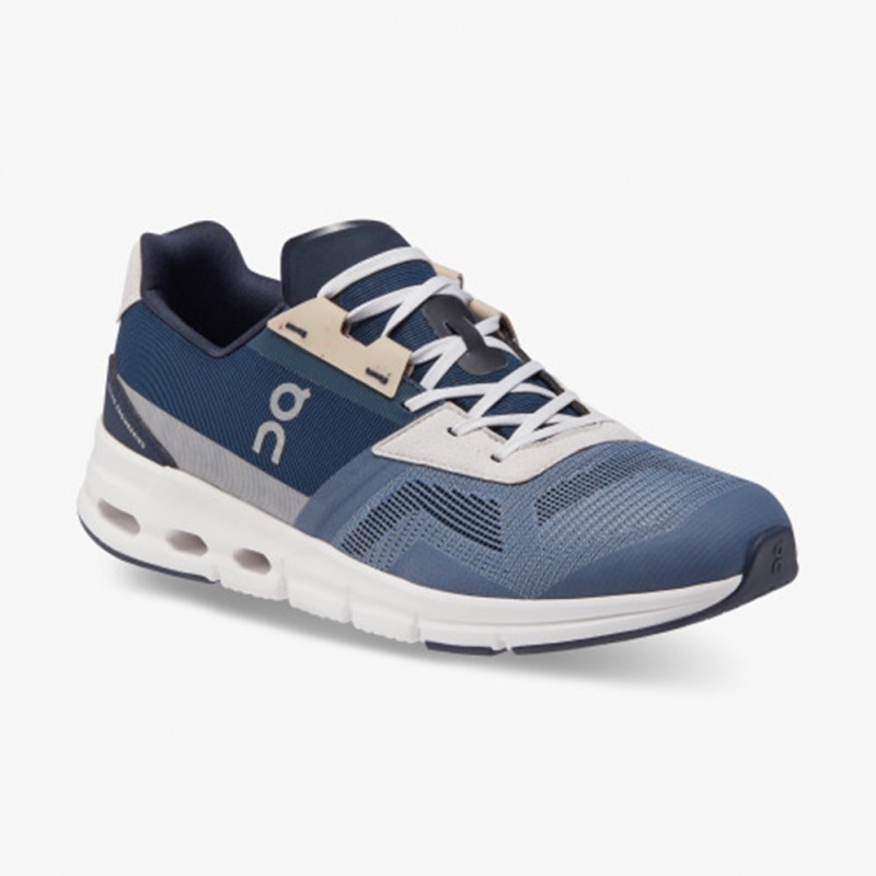 Metal/Navy On Running Cloudrift Men's Running Shoes | PV5802471