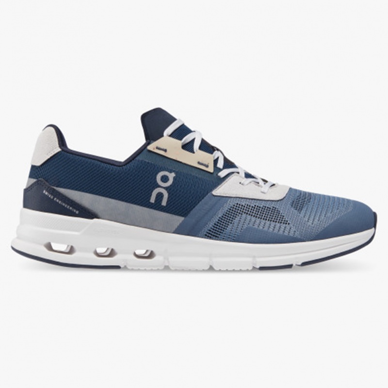 Metal/Navy On Running Cloudrift Men\'s Running Shoes | PV5802471