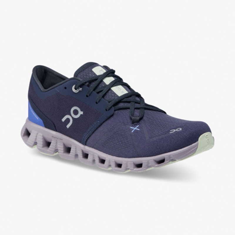 Midnight/Heron On Running Cloud X 3 Women's Training Shoes | JG8734652