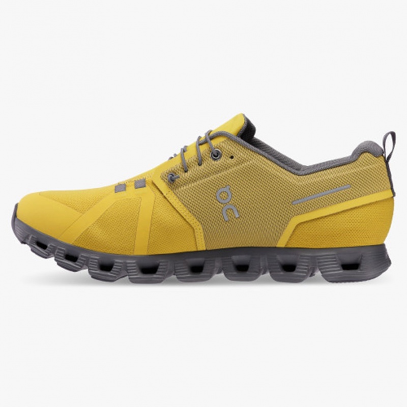 Mustard/Rock On Running Cloud 5 Waterproof Men's Running Shoes | LO3867140