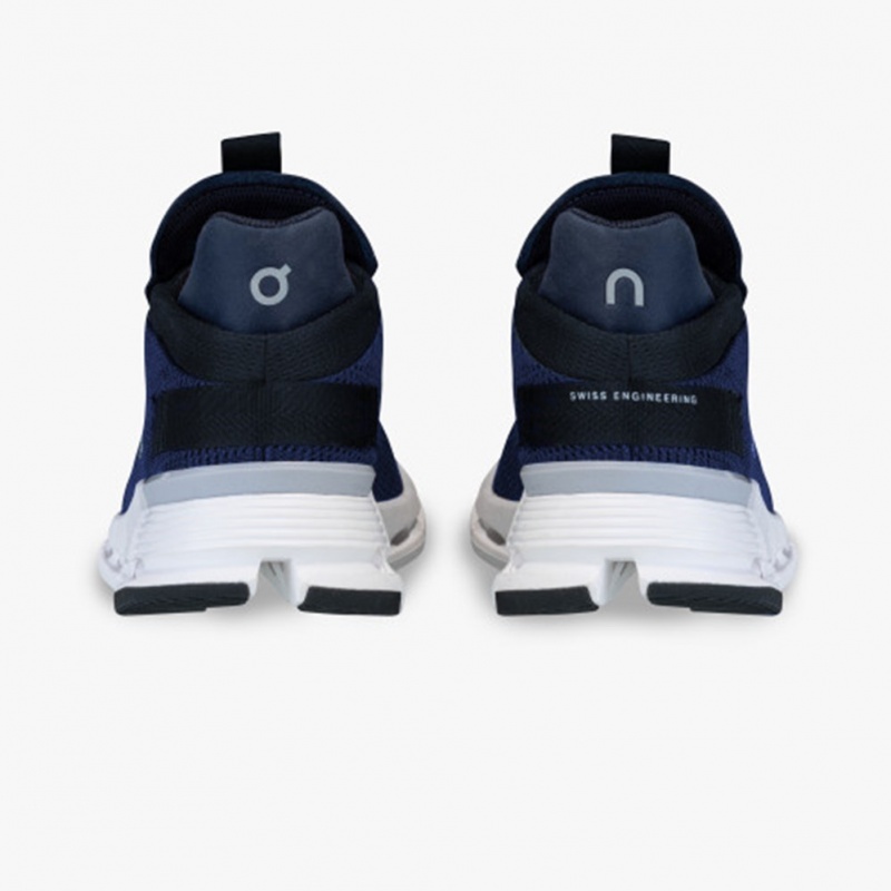 Navy/White On Running Cloudnova Men's Sneakers | LR5146207