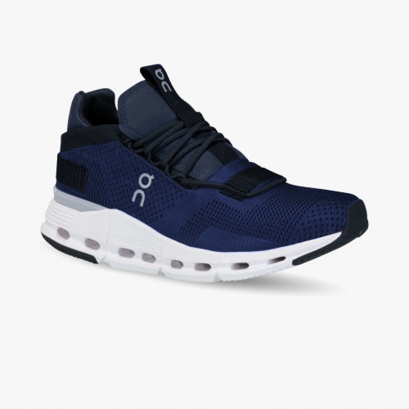 Navy/White On Running Cloudnova Men's Sneakers | LR5146207