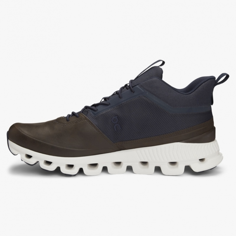 Navy On Running Cloud Hi Men's Road Running Shoes | FW6145897