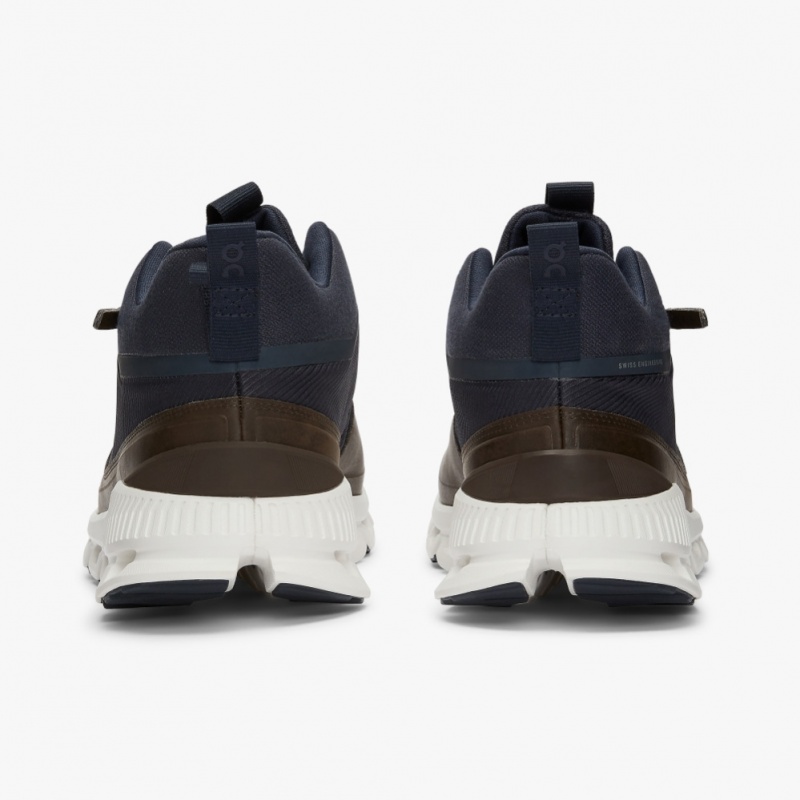 Navy On Running Cloud Hi Men's Road Running Shoes | FW6145897