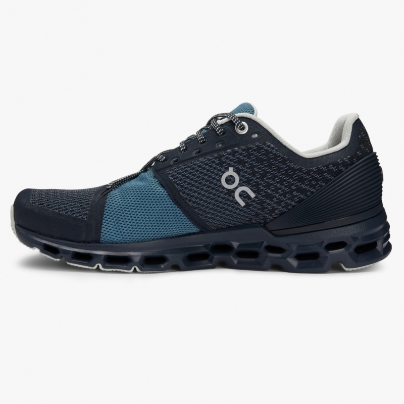 Navy On Running Cloudstratus Women's Road Running Shoes | ZH0823794