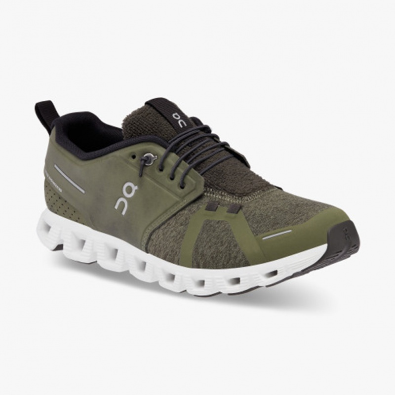 Olive/Thorn On Running Cloud 5 Terry Men's Running Shoes | LQ3147690