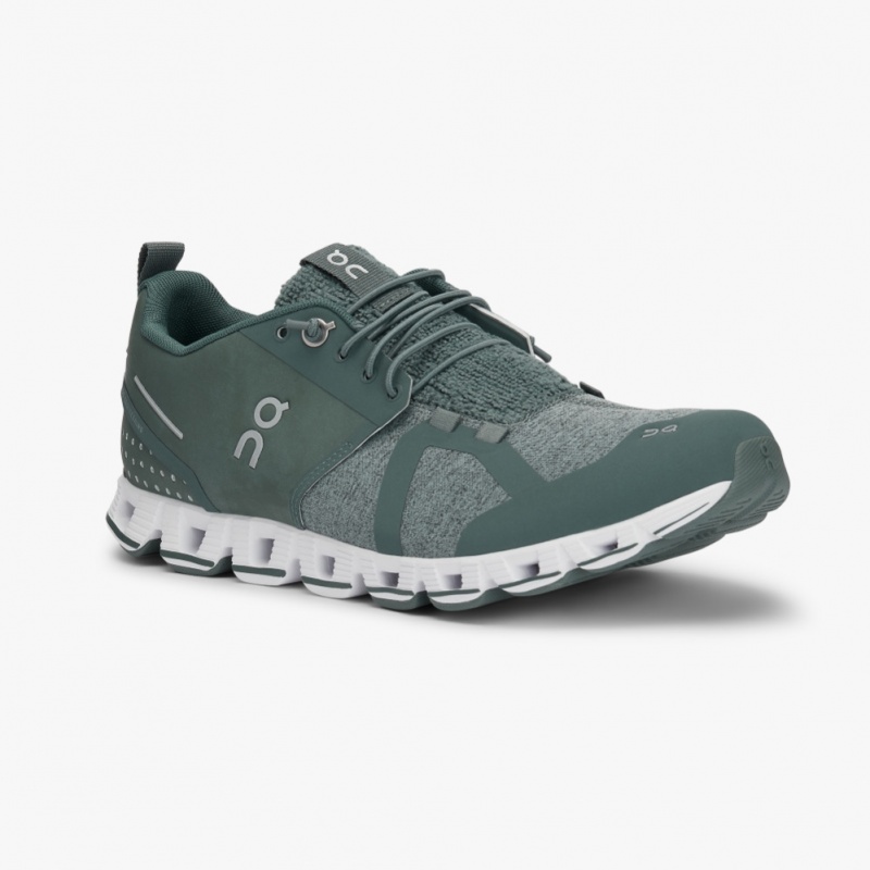 Olive On Running Cloud Terry Women's Road Running Shoes | VD1629458