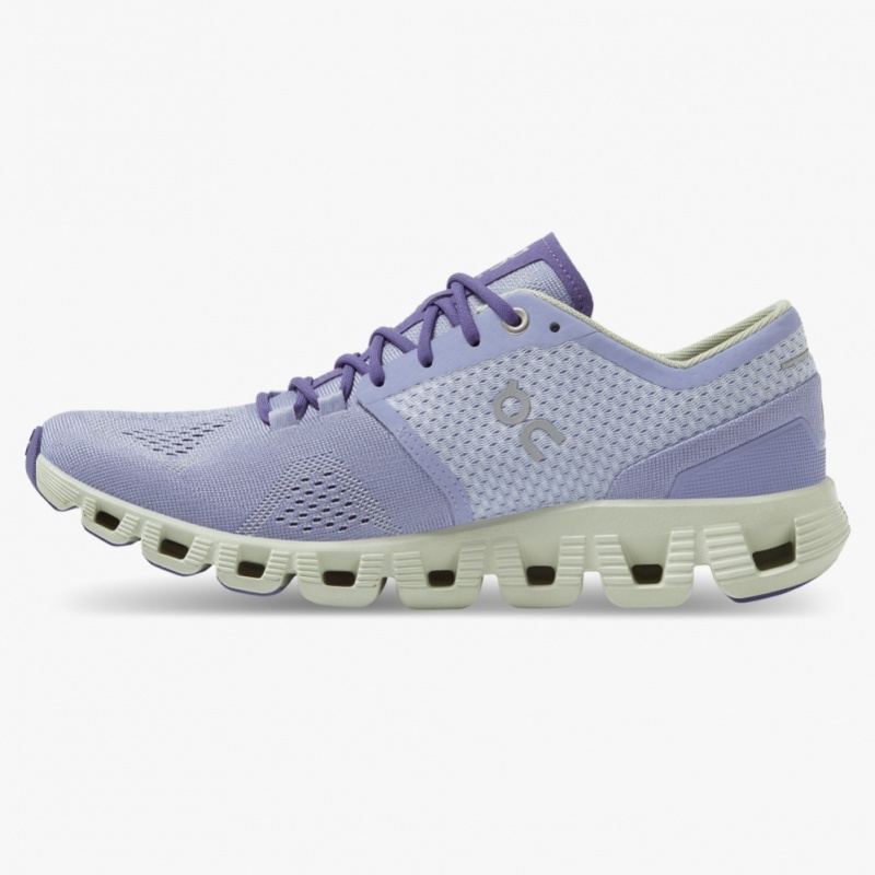 Purple On Running Cloud X Women's Training Shoes | HY5207681