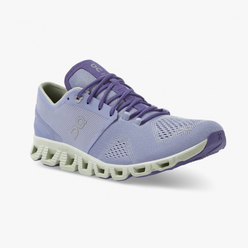 Purple On Running Cloud X Women's Training Shoes | HY5207681