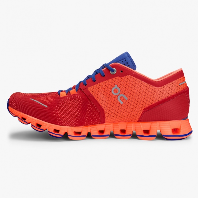 Red On Running Cloud X Women's Training Shoes | OJ7498053