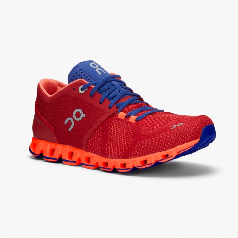 Red On Running Cloud X Women's Training Shoes | OJ7498053