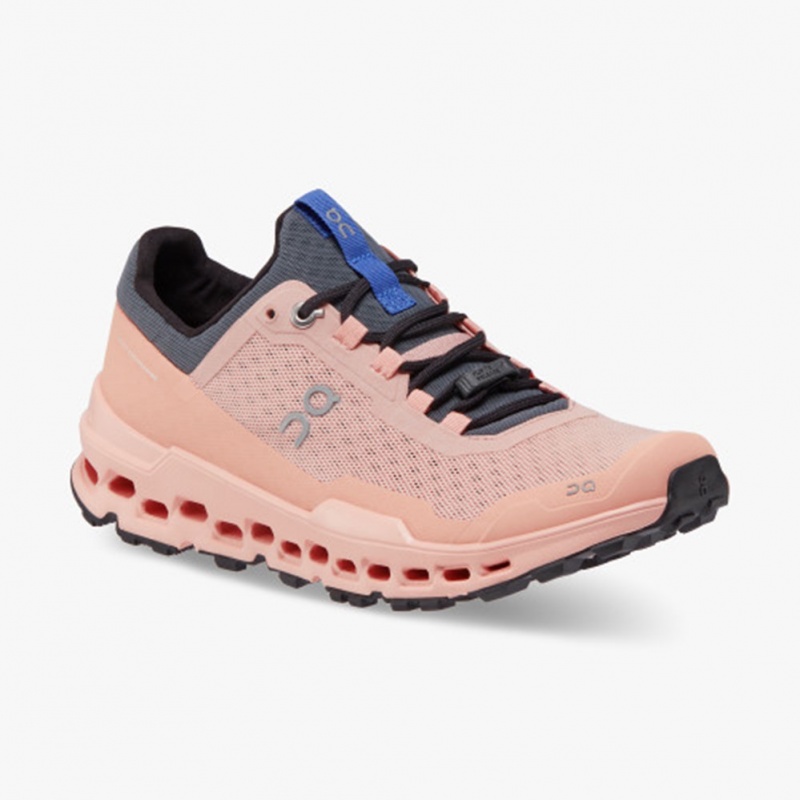 Rose/Cobalt On Running Cloudultra Women's Trail Running Shoes | KL2308715