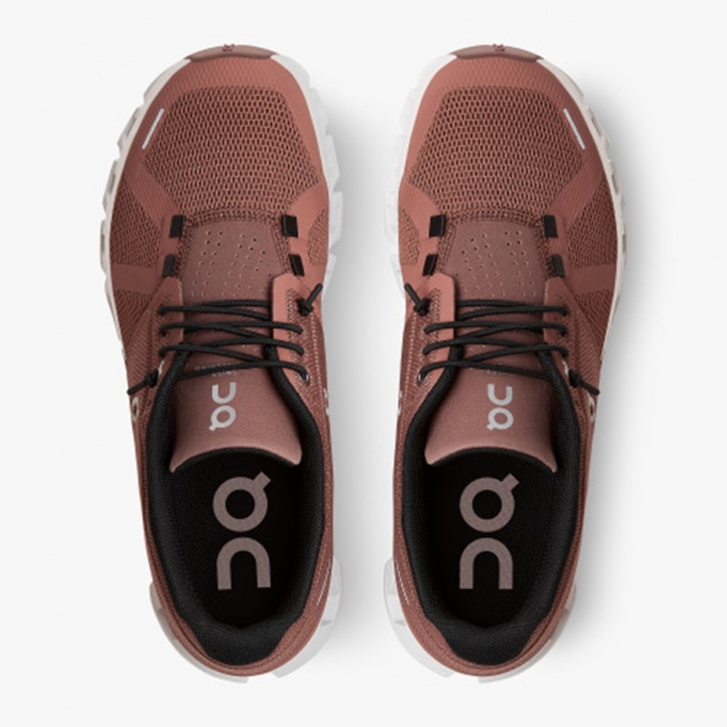 Rust/Black On Running Cloud 5 Women's Running Shoes | EU2390756