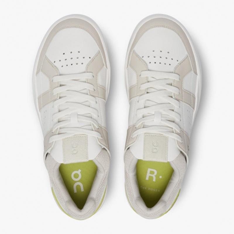 Sand/Zest On Running THE ROGER Clubhouse Women's Sneakers | NF0985314