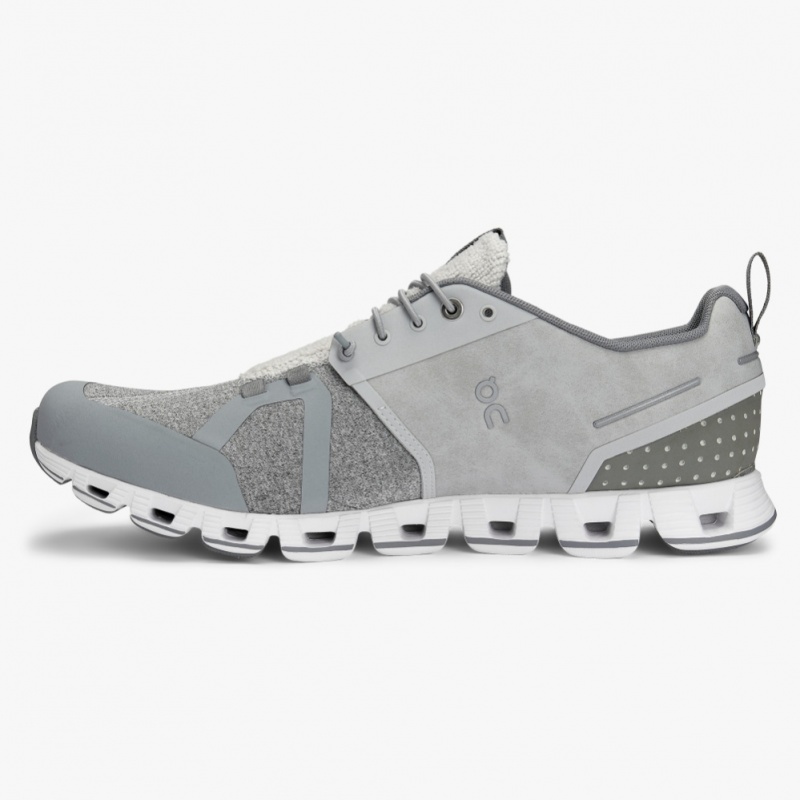 Silver On Running Cloud Terry Men's Road Running Shoes | GM3687295