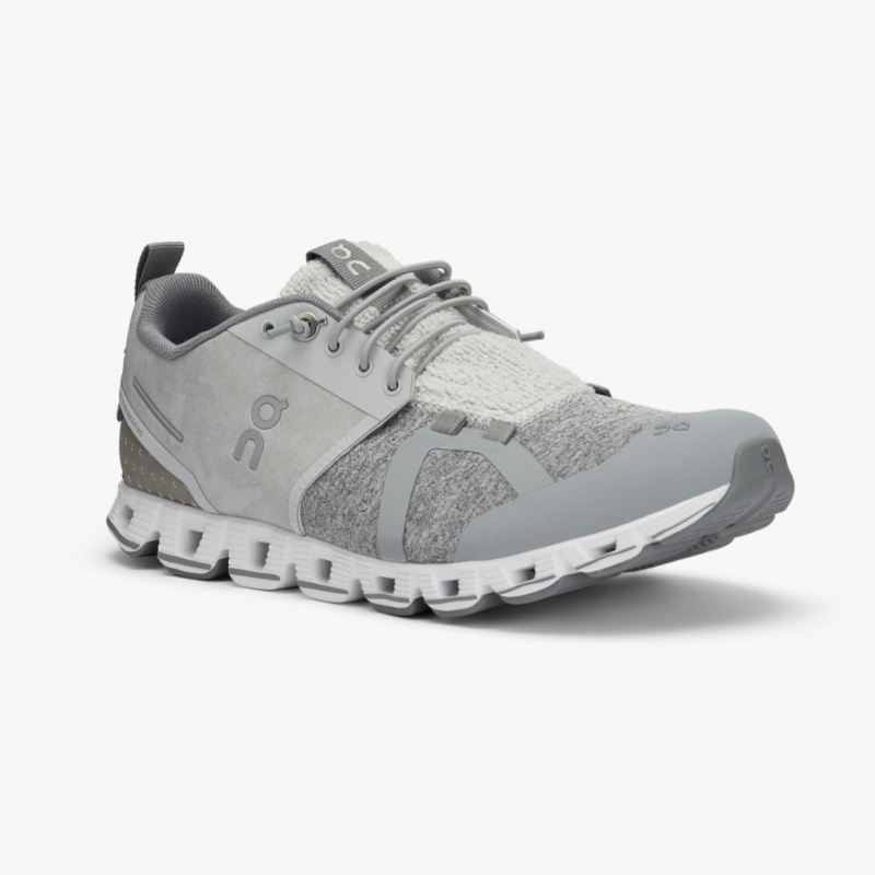 Silver On Running Cloud Terry Women's Road Running Shoes | XW5819703