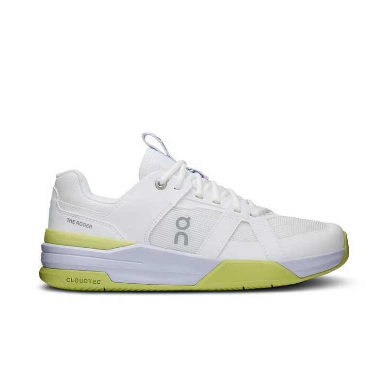 Undyed/Acacia On Running THE ROGER Clubhouse Pro Kids\' Tennis Shoes | JW0761549