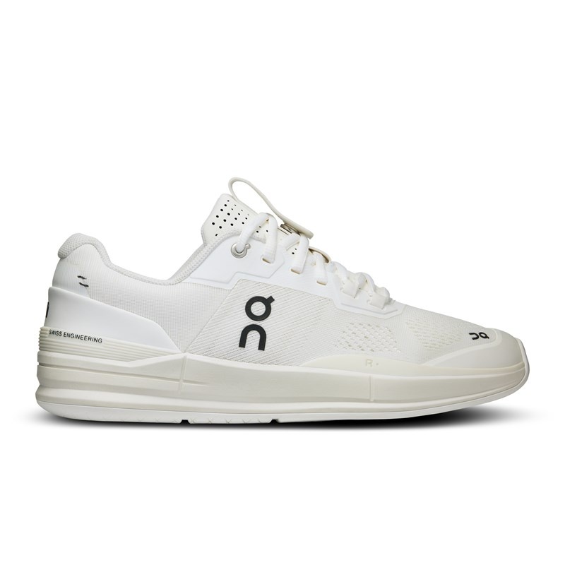 Undyed-White/Black On Running THE ROGER Pro Men\'s Tennis Shoes | WU0635271