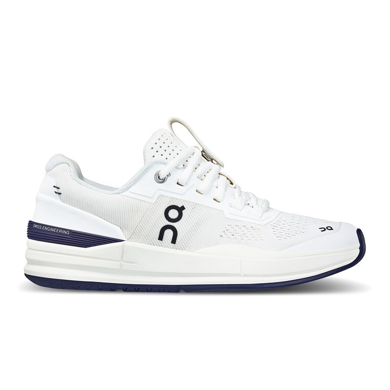 White/Acai On Running THE ROGER Pro Men\'s Tennis Shoes | IU4920653