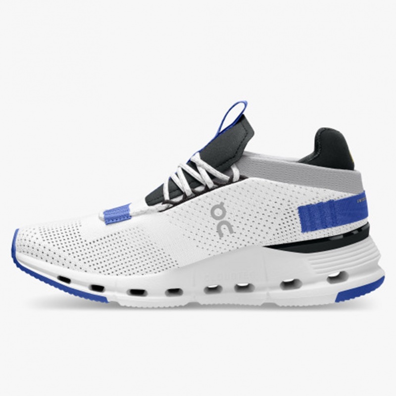 White/Cobalt On Running Cloudnova Women's Sneakers | TK9427851