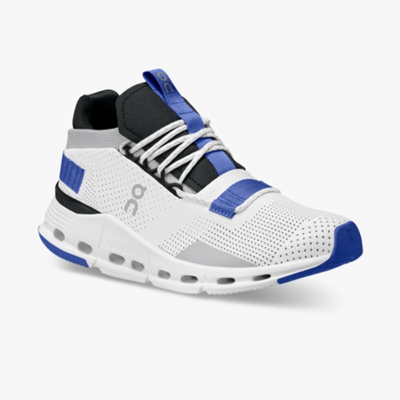 White/Cobalt On Running Cloudnova Women's Sneakers | TK9427851