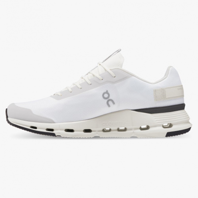 White/Eclipse On Running Cloudnova Form Men's Running Shoes | OX9786410