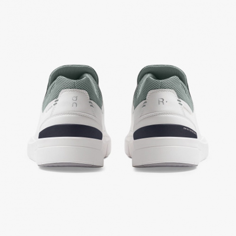 White/Eucalyptus On Running THE ROGER Advantage Men's Sneakers | EI6298045