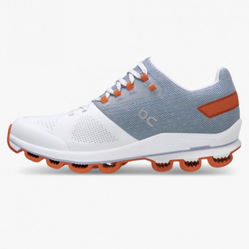 White/Flame On Running Cloudsurfer 6 Women's Road Running Shoes | IO1973845