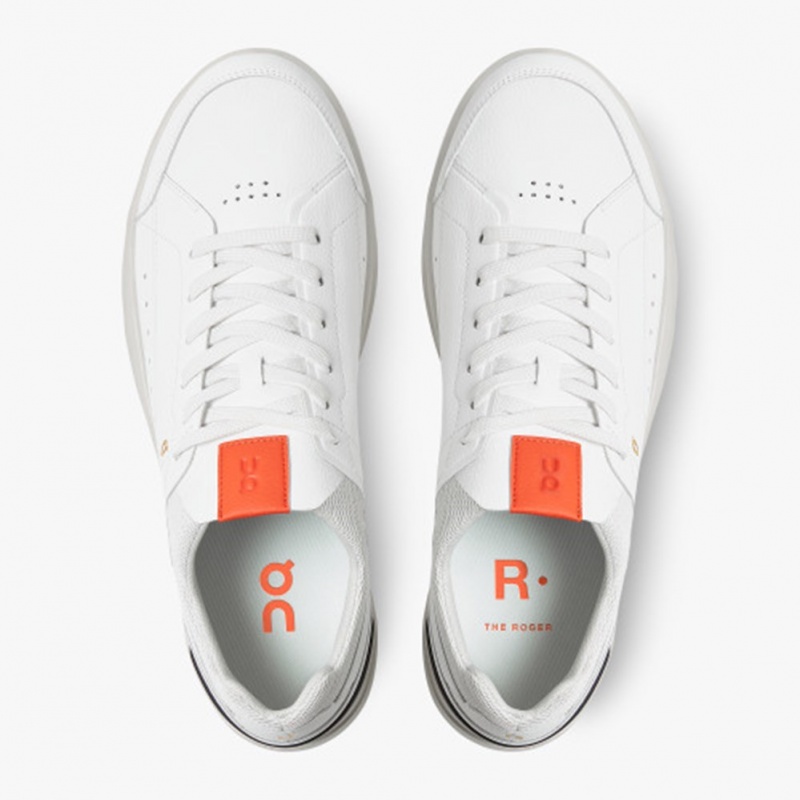 White/Flame On Running THE ROGER Centre Court Men's Sneakers | OE2463195