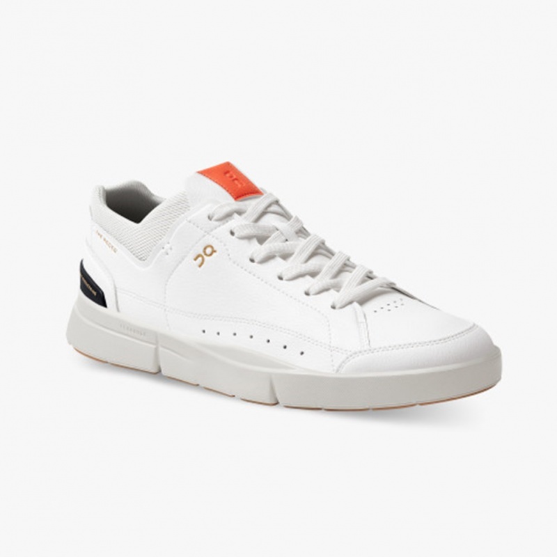 White/Flame On Running THE ROGER Centre Court Men's Sneakers | OE2463195