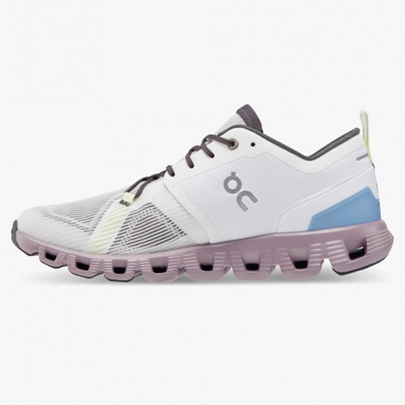 White/Heron On Running Cloud X 3 Shift Women's Running Shoes | DR6923850