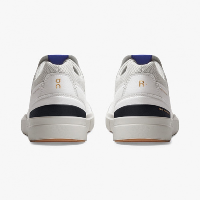 White/Indigo On Running THE ROGER Centre Court Men's Sneakers | KF0283546