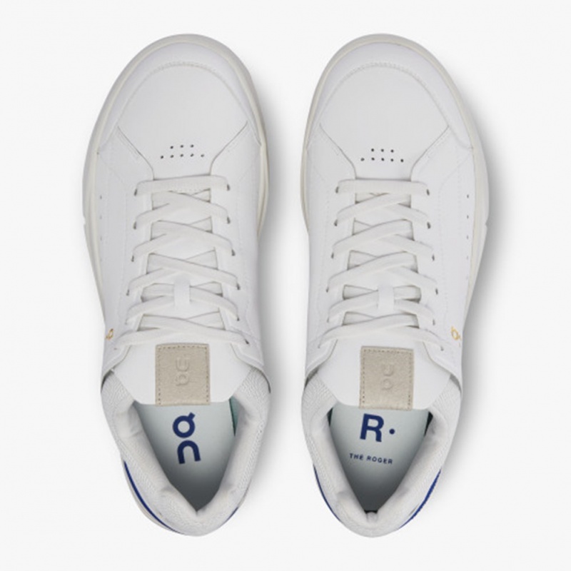 White/Indigo On Running THE ROGER Centre Court Men's Sneakers | HI3186207