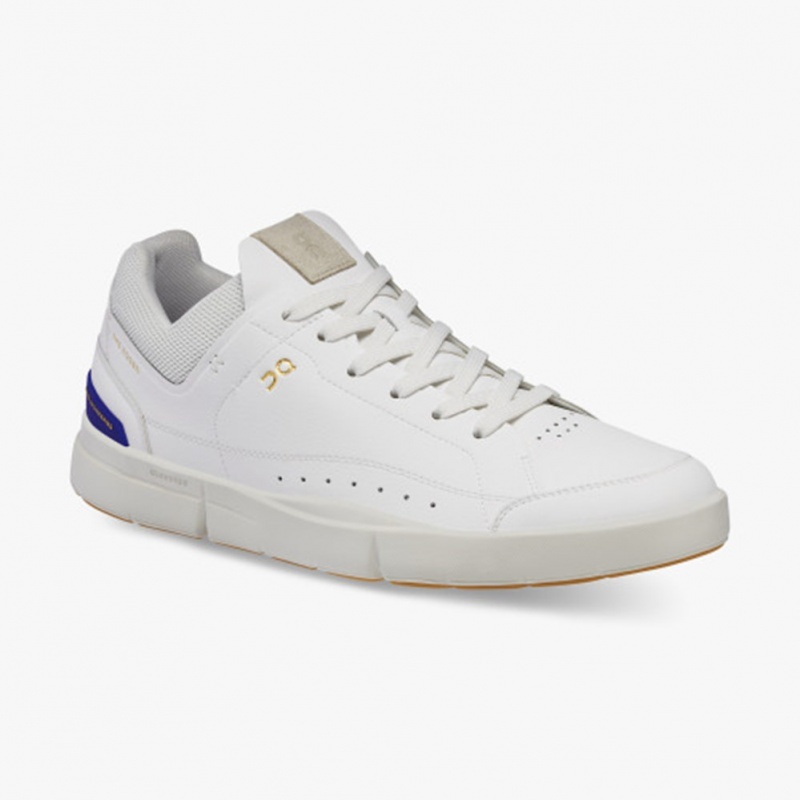 White/Indigo On Running THE ROGER Centre Court Men's Sneakers | HI3186207