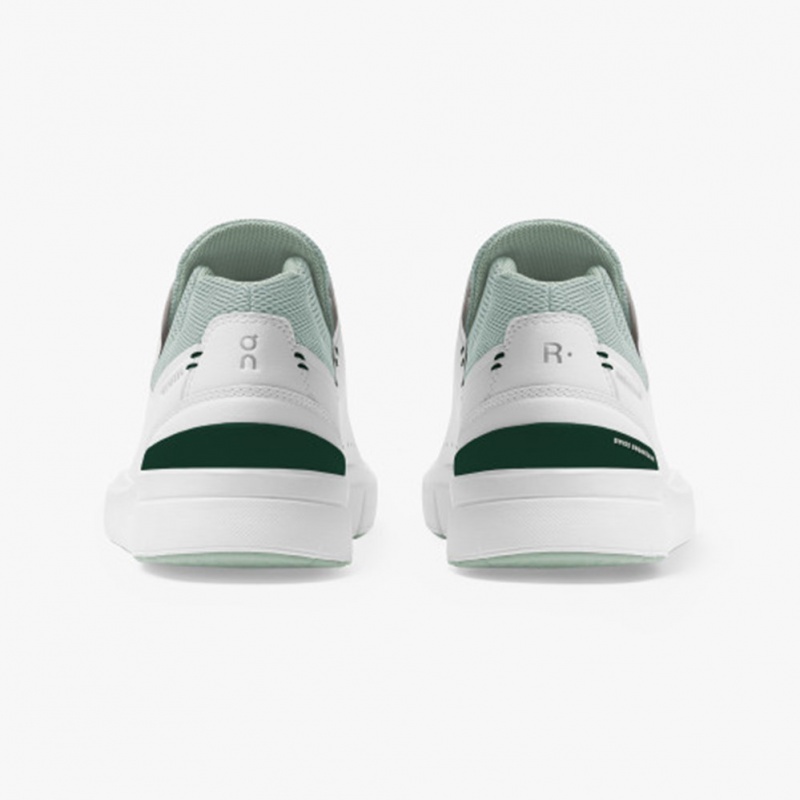 White/Juniper On Running THE ROGER Advantage Women's Sneakers | LK0627489