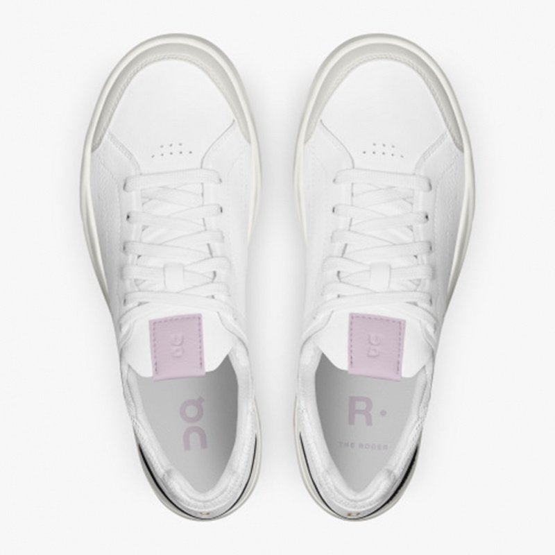 White/Lily On Running THE ROGER Centre Court Women's Sneakers | LI7194065