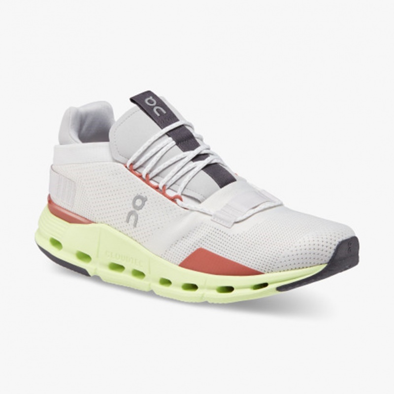 White/Limelight On Running Cloudnova Men's Sneakers | MI6321074