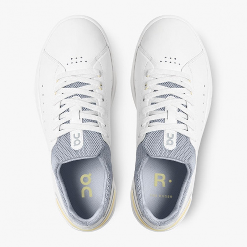 White/Nimbus On Running THE ROGER Advantage Women's Sneakers | MK5013287