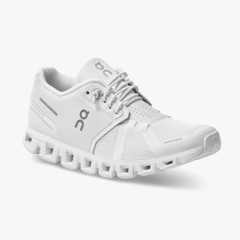 White On Running Cloud 5 Women's Running Shoes | WZ8017259